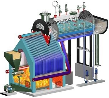 Hybrid boiler conversion system chain grate mechanism