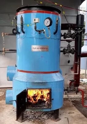 350 kg steam generator manufactured for Cottage Apparel