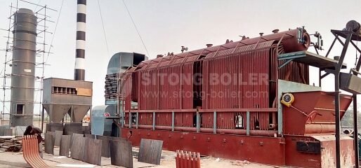 Economizer installation and tube replacement at Gharibwal Cement