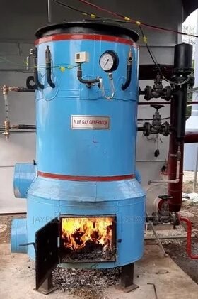 Coal and biomass fired steam boiler